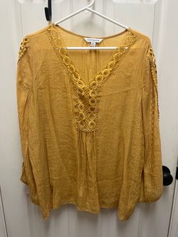 Mustard Color Top size XL