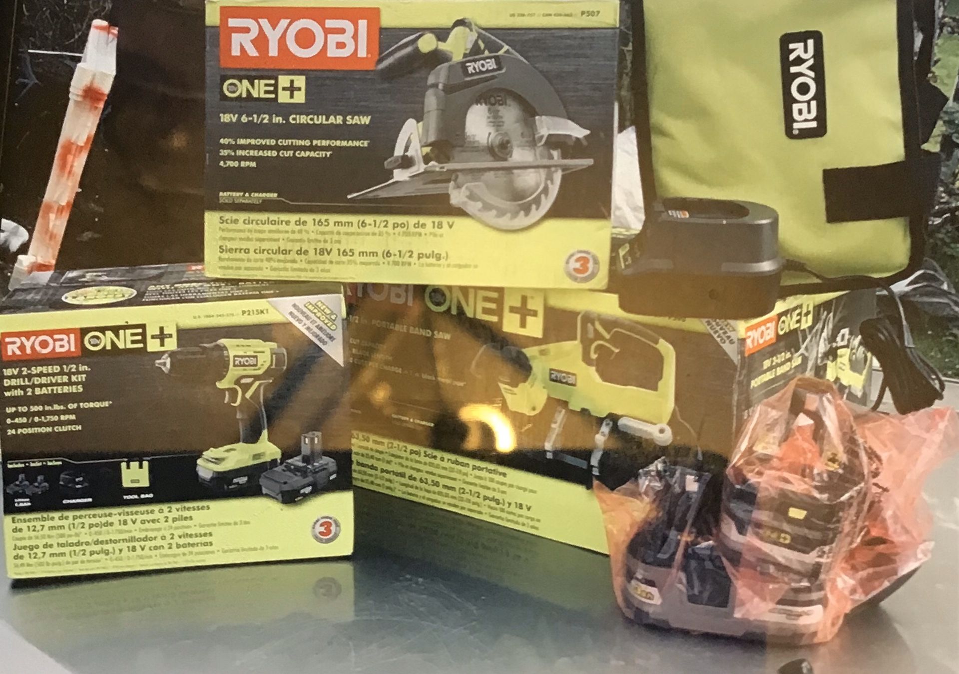 Ryobi tool bundle