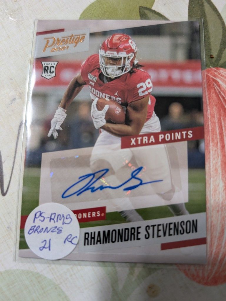 2021 Rookie Rhamondre Stevenson 