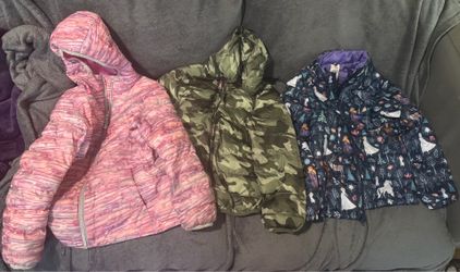 Like New and Good Condition Girl’s Name Brand Jackets!(sizes small 7/8, large 6X, and 12/12A).
