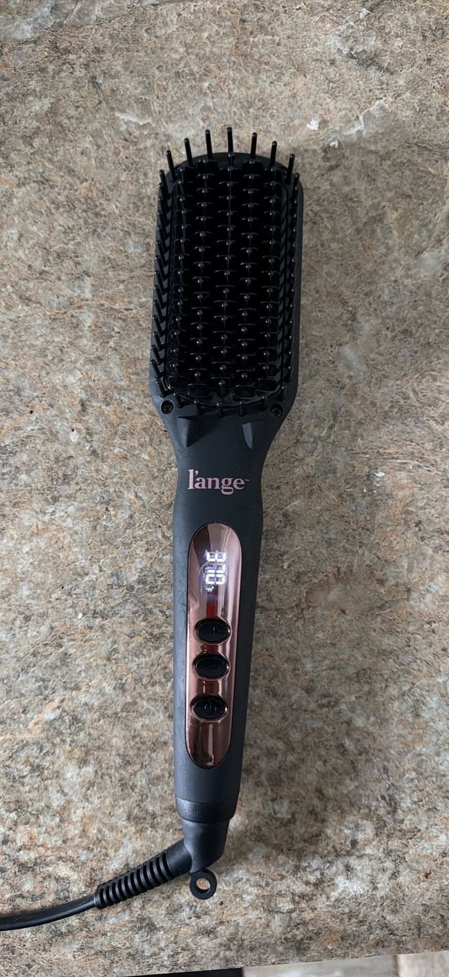 L’ange ceramic straightening brush