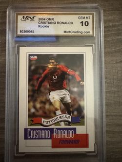 Cristiano Ronaldo rookie card (2004)