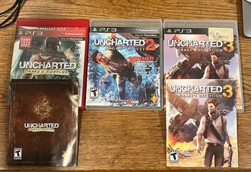 Uncharted PS3 Trilogy Bundle | Uncharted 1 2 3 Set