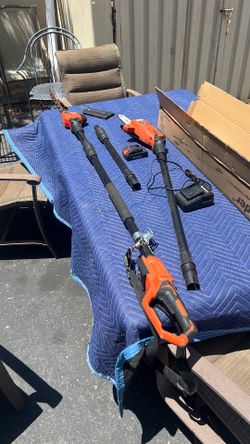 Pole Saw and Hedge Trimmer