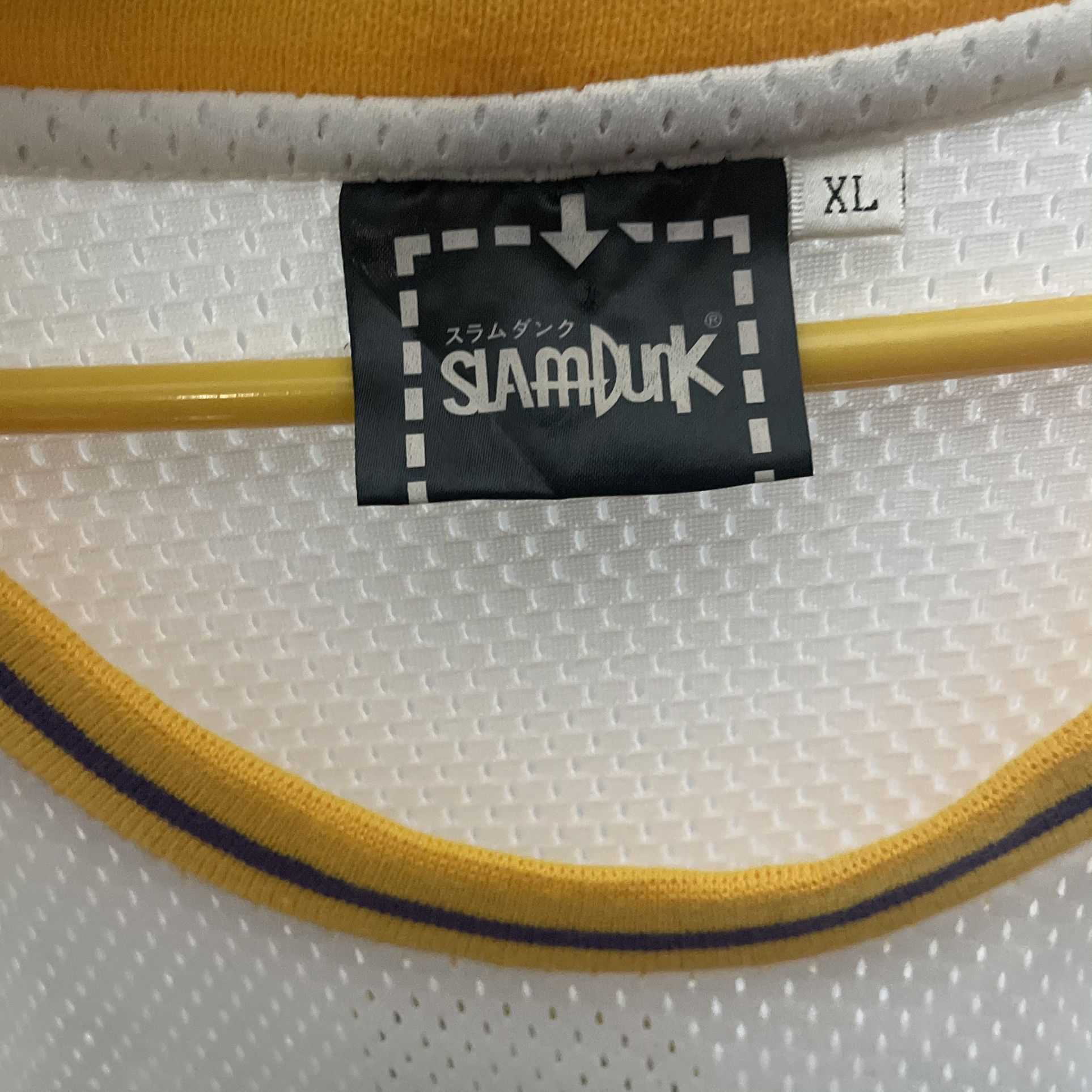 Slam Dunk Anime Basketball Jersey Kainan Mens XL White for Sale in