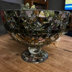 Decorative Mosaic Tile Bowl