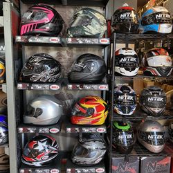 Helmet S New Dot Motorcycle Helmets Jackets Gloves And More $50