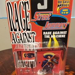 Vintage 2000 Street Jammers Rage Against The Machine Diecast Fingerboard