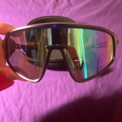 Oakley Men's Blue Sunglasses