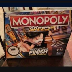 Monopoly Speed Board Game