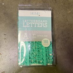 Letter board Letters 