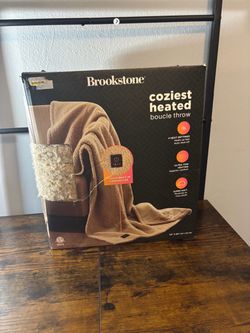 Brand new heated throw 50”x60”