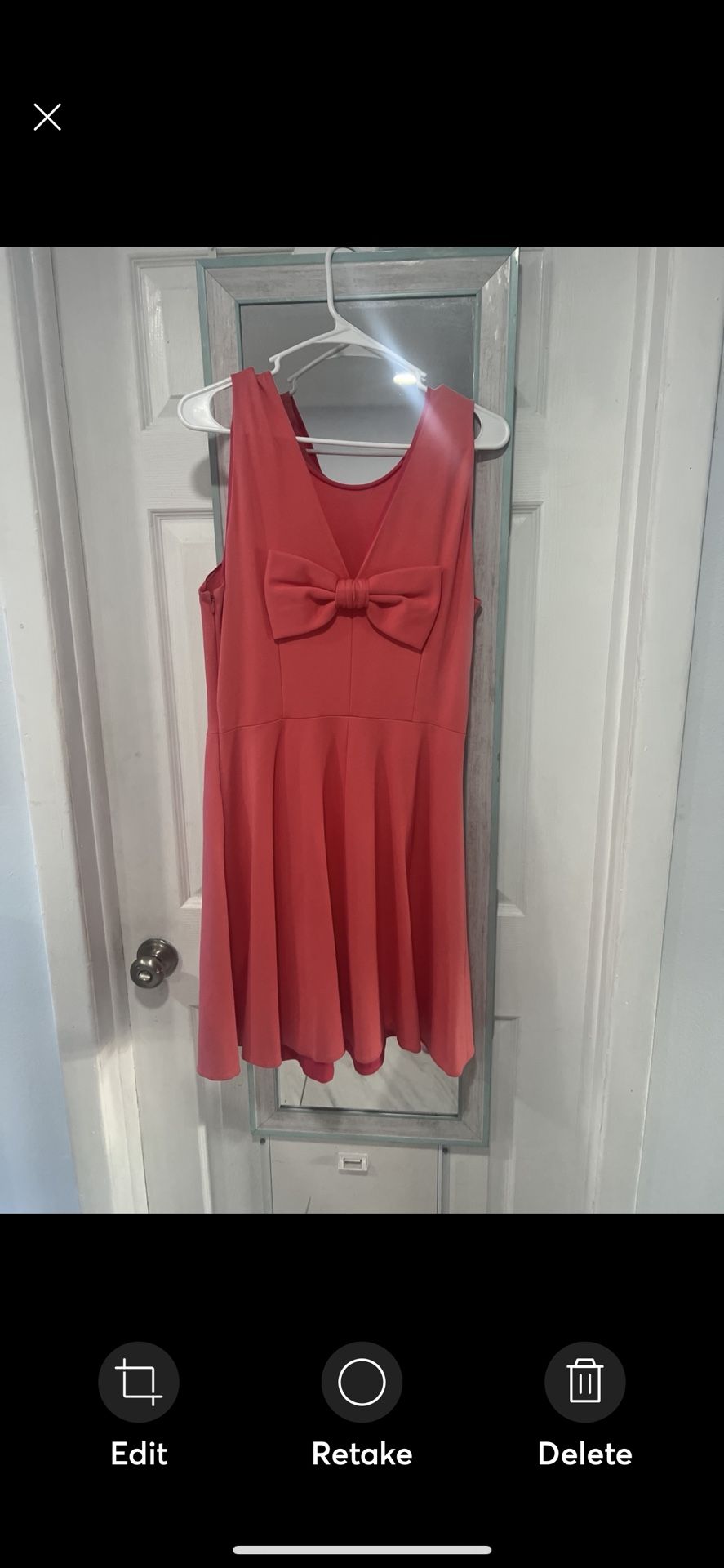 Kate Spade Bow Dress Size 12