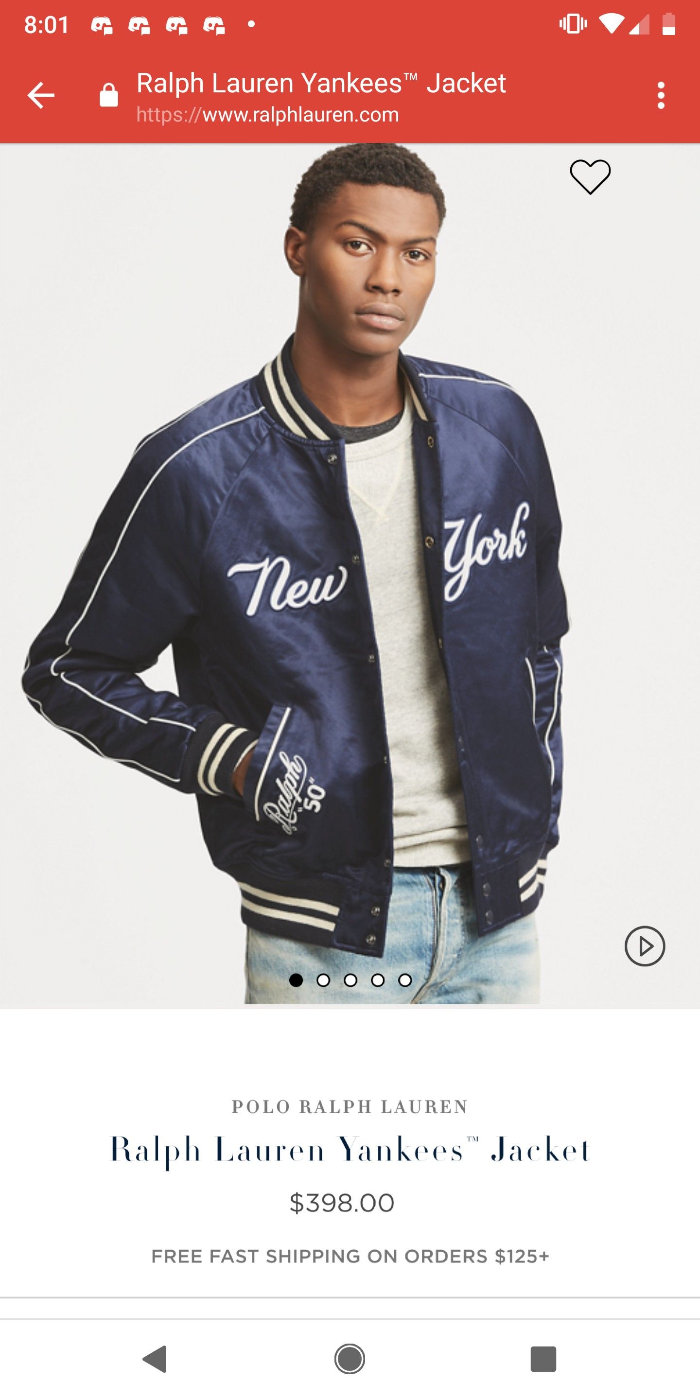 Polo Ralph Lauren Yankees Jacket for Sale in New York, NY - OfferUp