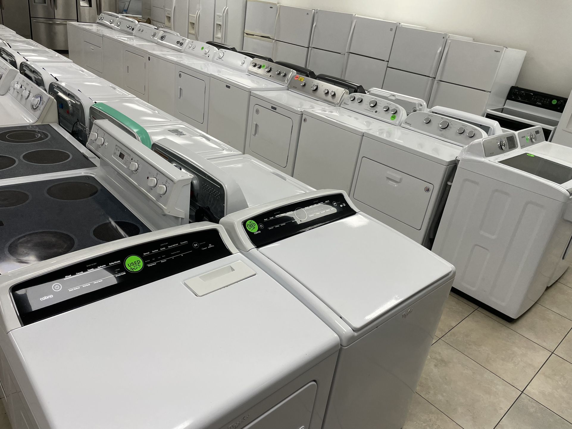 Washer and Dryer SETS Lavadoras y secadoras from $300