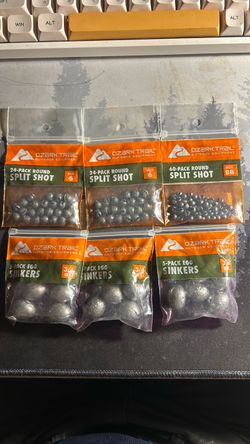 Sinkers and Split shot