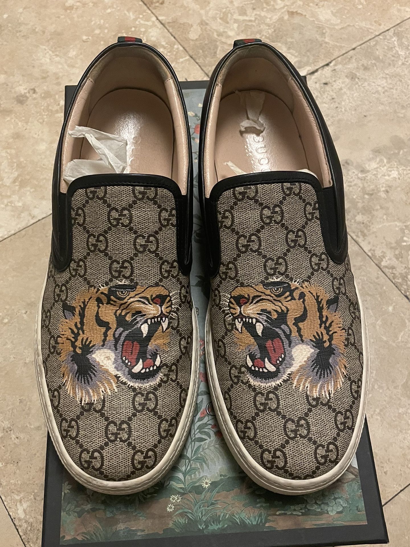 Gucci Men Shoes Slip On Size 10.5 11