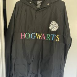 Hogwarts Windbreaker 3/4 Zip Up