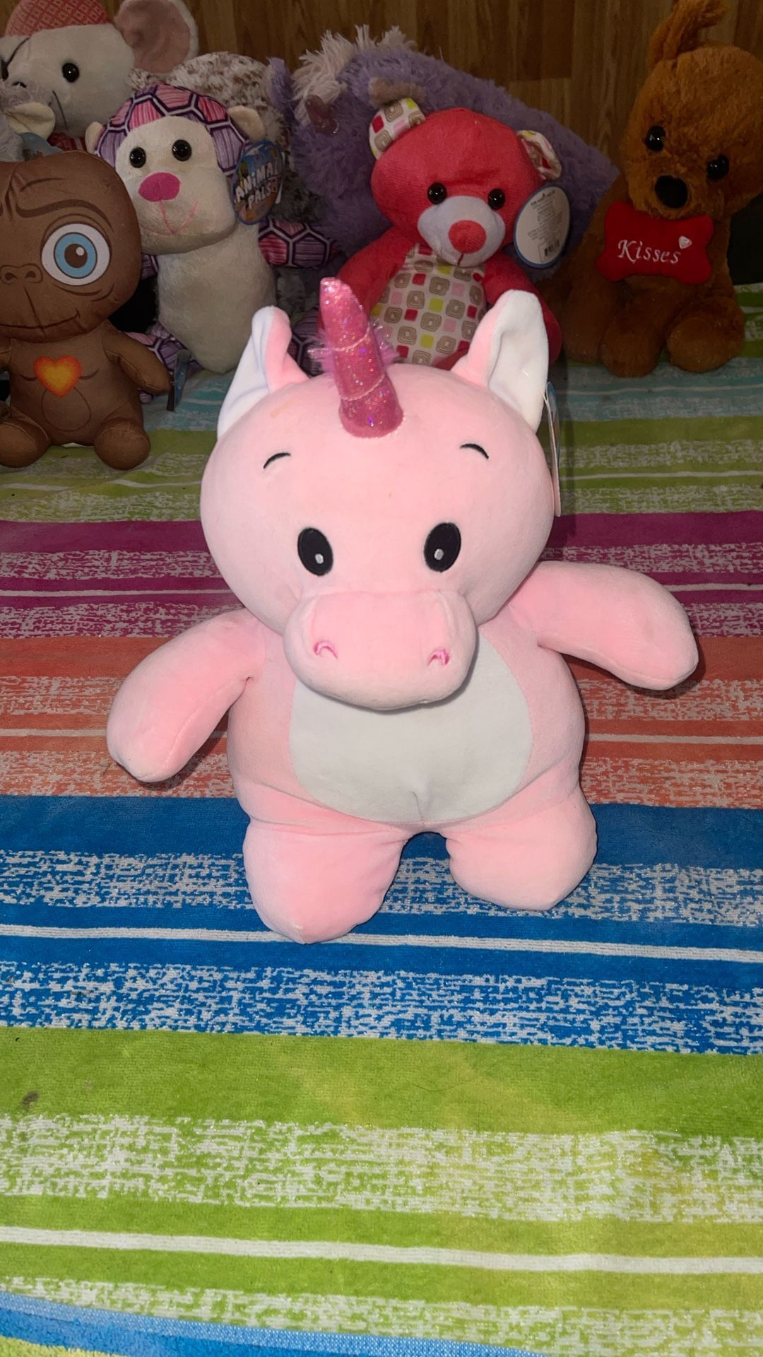 Adventure Planet Soft Squeeze Plush - UNICORN (12 inch)