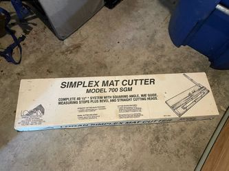 Simplex Mat Cutter