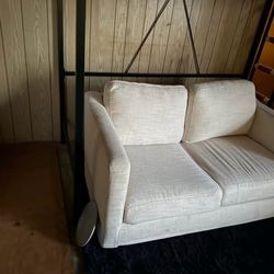 Beige Loveseat Couch
