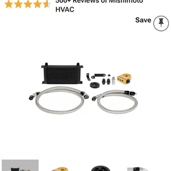 Mishimoto subaru wrx oil cooler  MMOC-WRX-08TBK