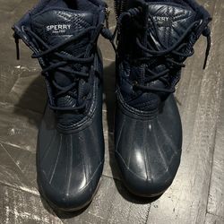 Woman's Sperry Spider Syren Gulf Quilted Nylon Duck Boot 9.5