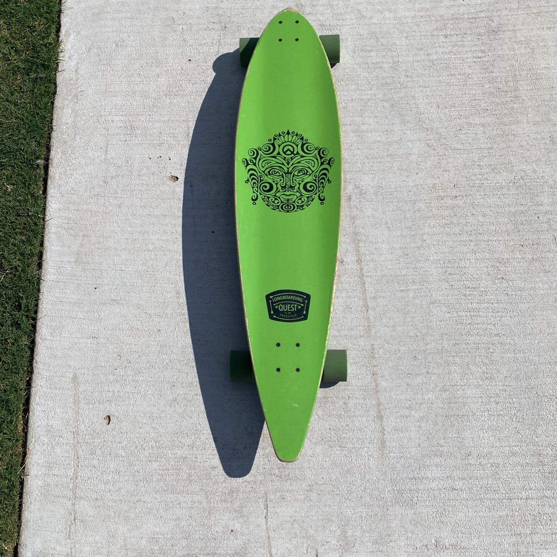 Green Longboard