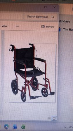 Travel wheelchair