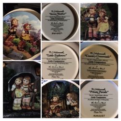 4 plates good condition