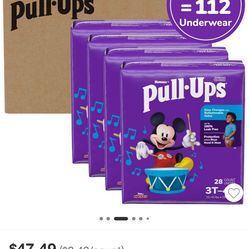 Huggies Pull ups size 3/4 count (112) pick up ***75051**