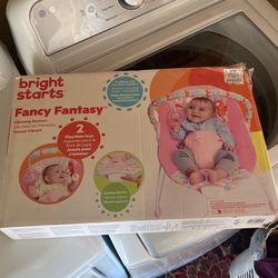 Bright Starts Vibrating Bouncer With Toys