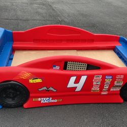 Step 2 Car Bed Toddler To Twin Racing Theme