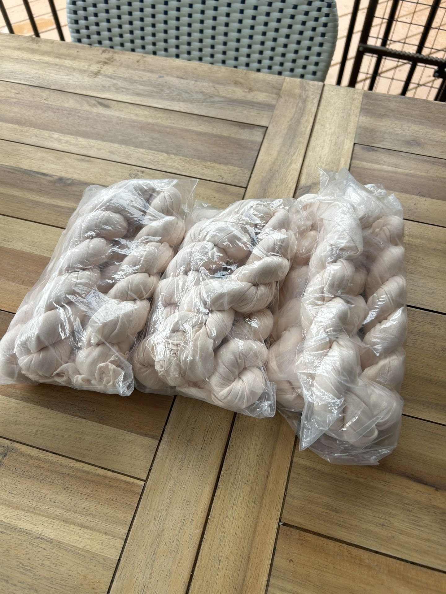 Cheesecloth Table Runners Wedding Decor