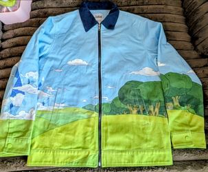 Limited Edition Adventure Time x Daylight Curfew Japanese Cotton Work Jacket (L)