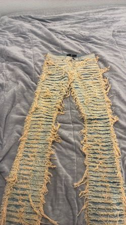 Stacked jeans