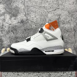 Jordan 4 white cement