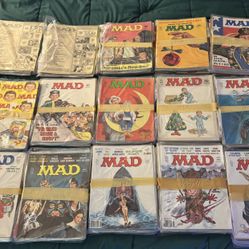 MAD Magazine (1967 To 1981) (Lot 122 Vintage Paperback Comics - Condition In Description