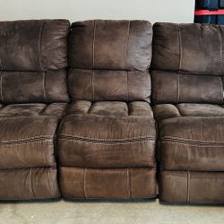 Reclining Sofa and Console Loveseat $350 (OBO)