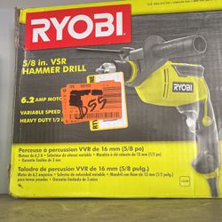 Ryobi 5/8 in . VSR Hammer Drill