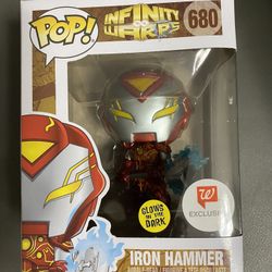 POP! Funko Marvel Infinity Warps Iron Hammer GITD #680