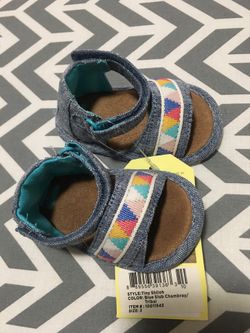 Toms shoes (baby) size 3 12-18 months