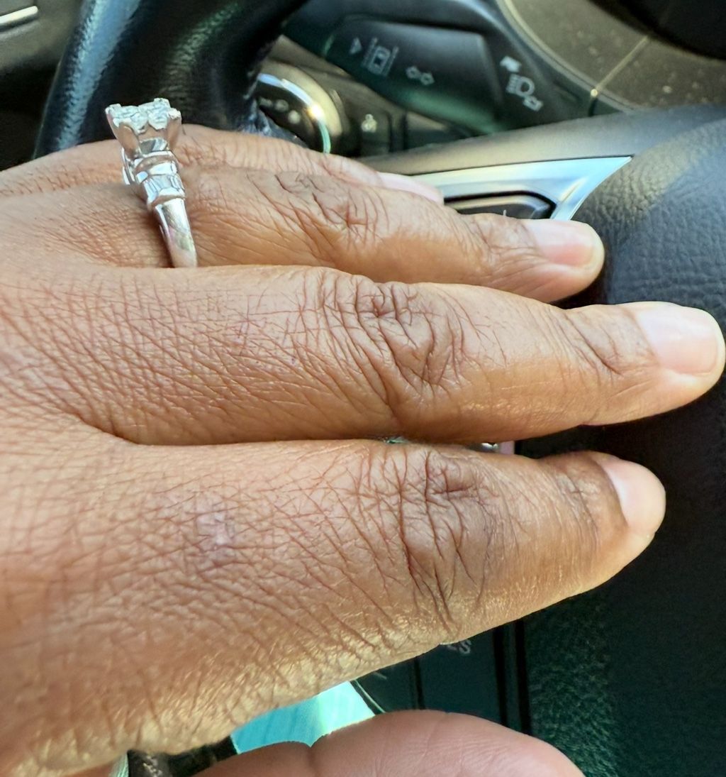 Engagement Ring With Non-Lab diamonds
