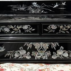 Korean Mother Of Pearl Cabinet 