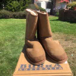 Koolaburra Sheepskin Short Boots With Zipper