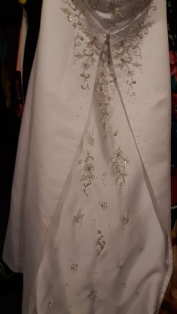 Wedding dress white size 16