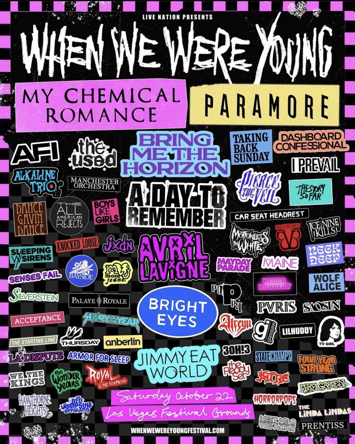 When We Were Young Festival Ticket
