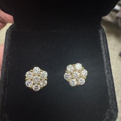 Moisannite Diamond Earrings