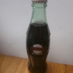 1986 San Francisco Giants Best Of The Bay Coca- Cola Bottle
