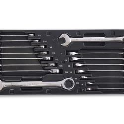 16 Piece Ratchet Wrench Set